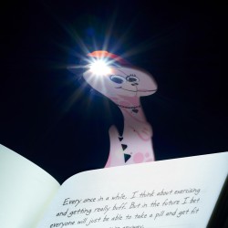 Flexilight Pals Dinosaur - Pink