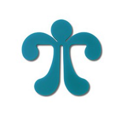 The Little Book Holder - Blue (set van 6)