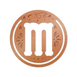 Literary Letters Bookmark - M (set van 3)