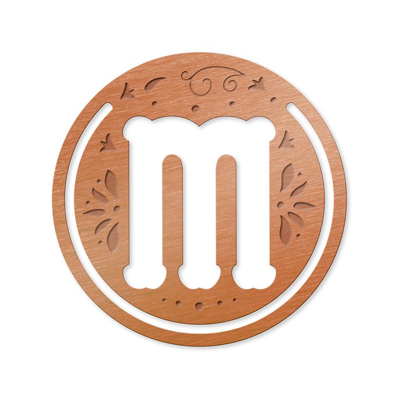 Literary Letters Bookmark - M (set van 3)