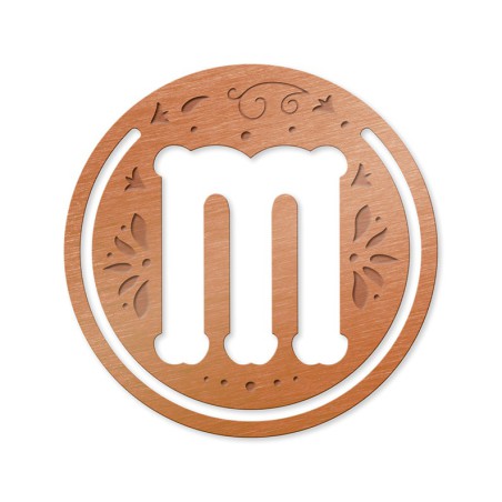 Literary Letters Bookmark - M (set van 3)