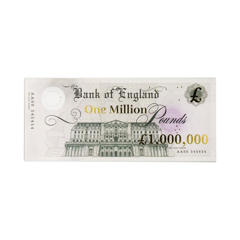 The Millionaire's Bookmark - Million Pound (set van 3)