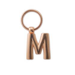 Copper Letter Keyring - M (set van 3)