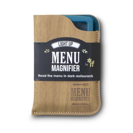 Light Up Menu Magnifier - Aqua (set van 3)