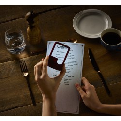 Light Up Menu Magnifier - Aqua (set van 3)