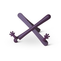 The Hands Stand - Aubergine (set van 3)