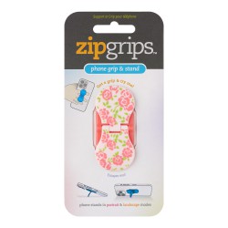 ZipGrips  - Pink Flowers