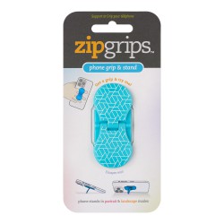 ZipGrips  - Blue Geo