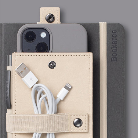 Bookaroo Phone Holder - Cream