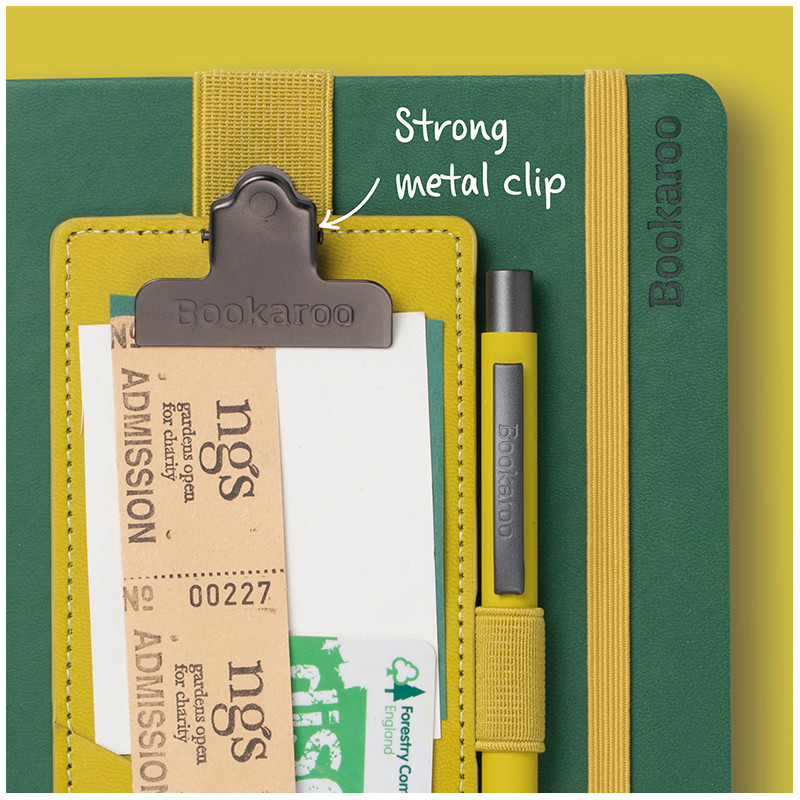 Bookaroo Clipboard for Notebooks - Charcoal
