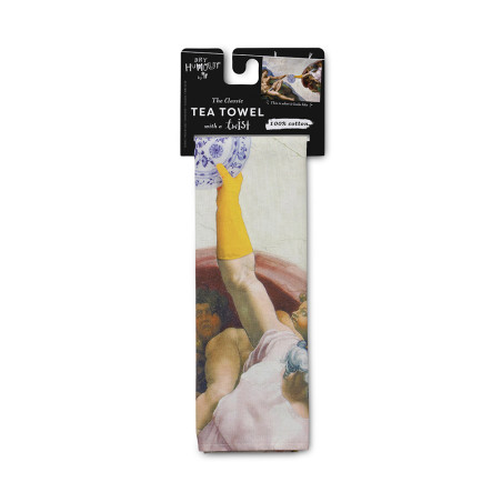 Tea Towel - The Creation of Bubbles