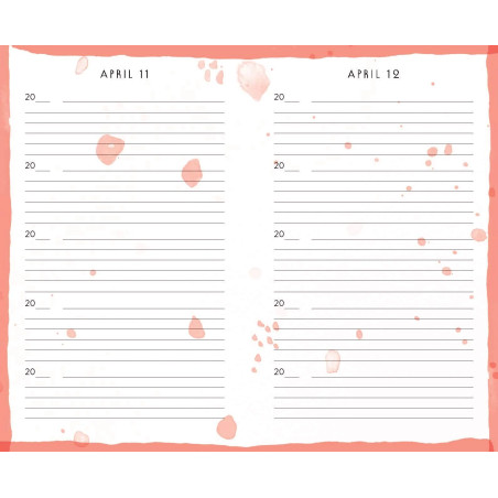 Rainbow One Line a Day