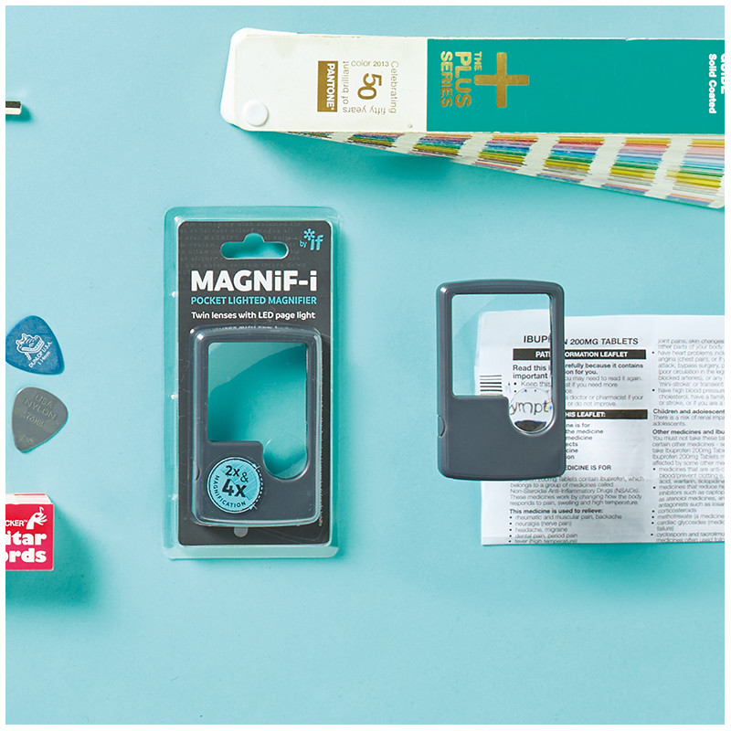 Magnif-i Pocket Lighted Magnifier (set van 3)