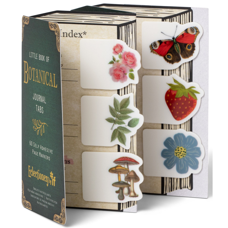 Eclectionery Journal Tabs - Botanical (set van 6)