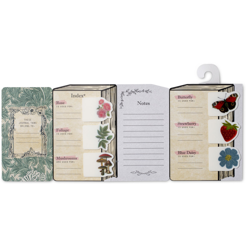 Eclectionery Journal Tabs - Botanical (set van 6)