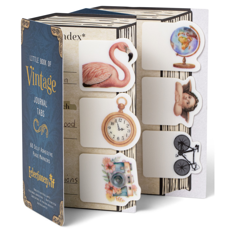 Eclectionery Journal Tabs - Vintage (set van 6)