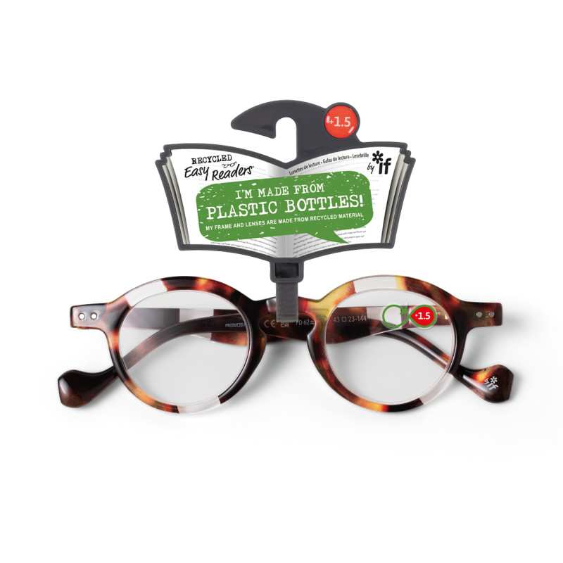 Easy Readers - Recycled Bookish Tortoiseshell (+1.5)