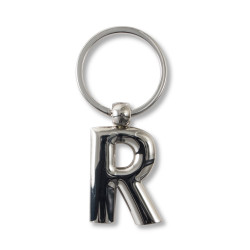 Silver Letter Keyring - R (set van 3)