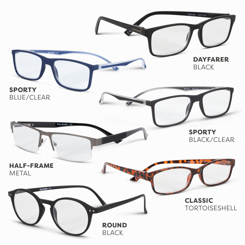 Easy Readers - Librarian Round Tortoiseshell (+2.5)