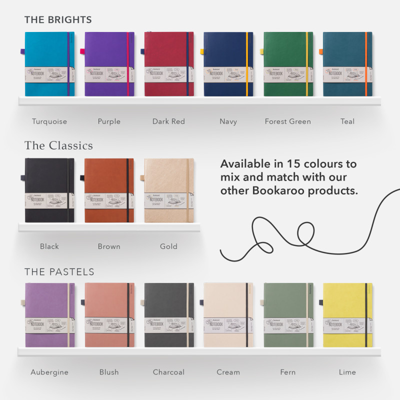 Bookaroo Bigger Things Notebook - Blush