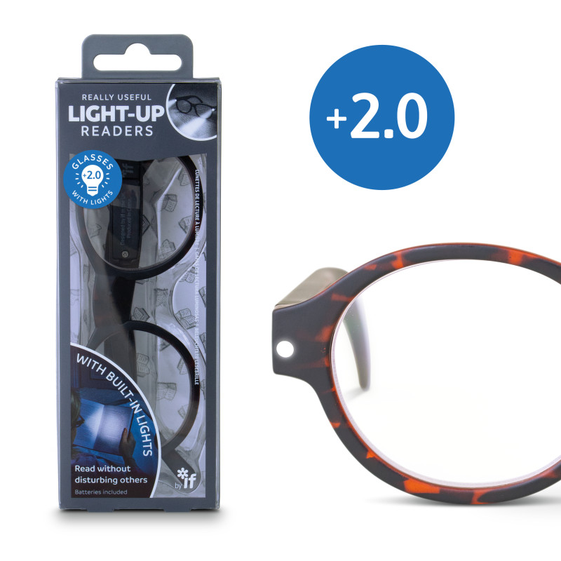 The Really Useful Light-Up Readers - Tortoiseshell (+2)
