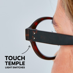 The Really Useful Light-Up Readers - Tortoiseshell (+2.5)