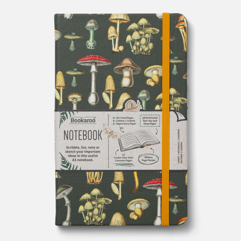 Bookaroo A5 notebook - Botanical