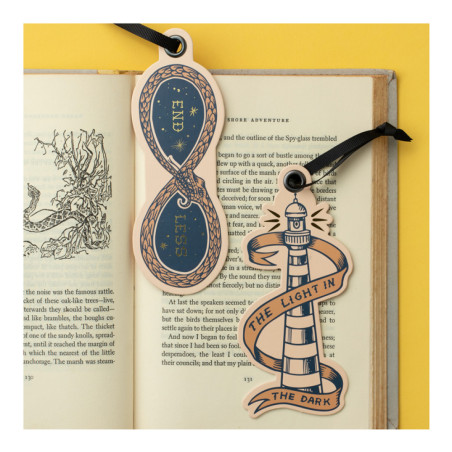 Quirky Bookmarks - Crow (set van 3)