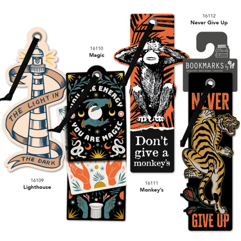 Quirky Bookmarks - Fantasy (set van 3)