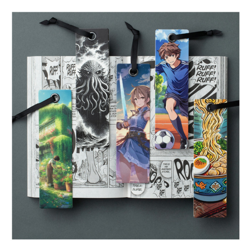 Manga Bookmarks - Beautiful Garden (set van 3)