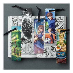 Manga Bookmarks - Moth Man & Moon (set van 3)
