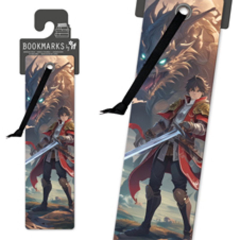 Manga Bookmarks - Warrior & Dragon (set van 3)