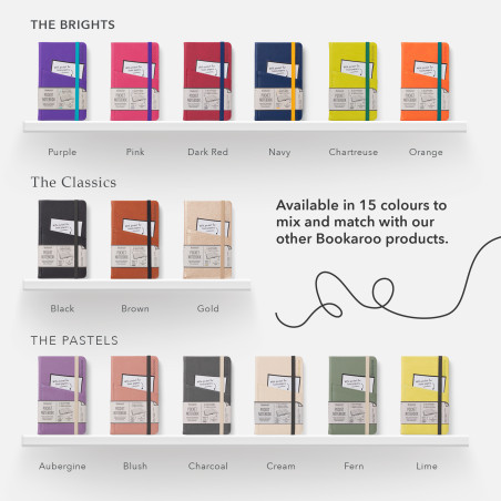 Bookaroo Pocket Notebook (A6) - BLUSH