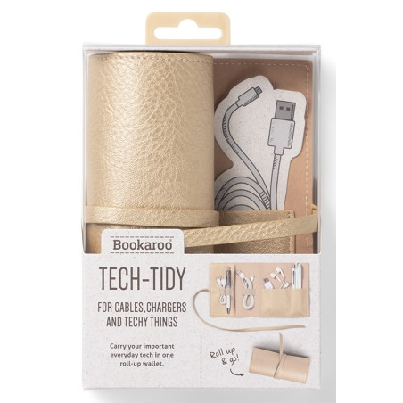 Bookaroo Tech-Tidy - Gold