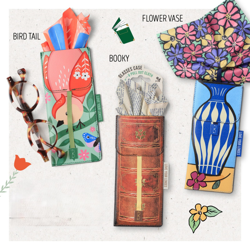 Love Your Lenses - Flower Vase (set van 3)
