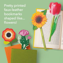 Flower Bookmarks - Painted Sunflower (set van 3)