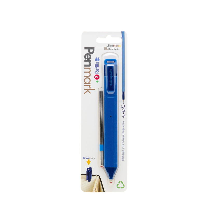 Pen Bookmark - Blue (set van 6)