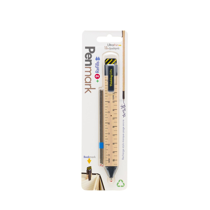 Pen Bookmark - Ruler (set van 6)