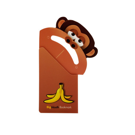 Bigmouth Bookmark - Monkey