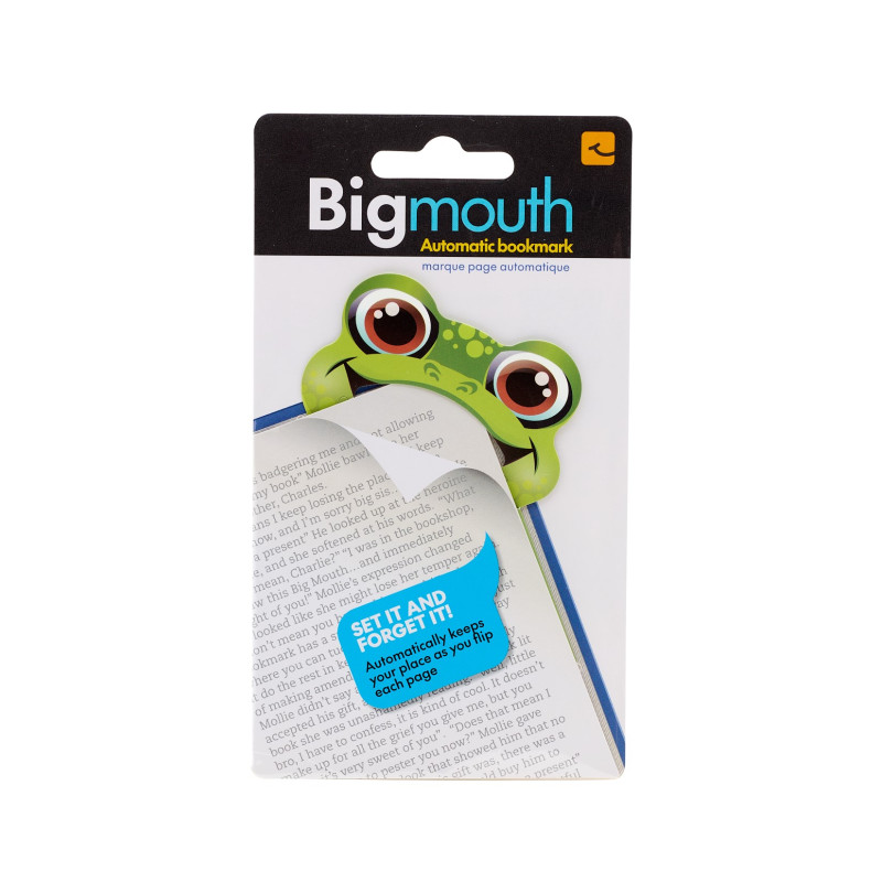 Bigmouth Bookmark - Frog (set van 10)