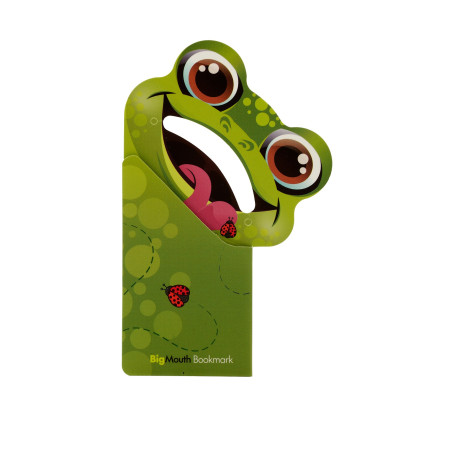 Bigmouth Bookmark - Frog