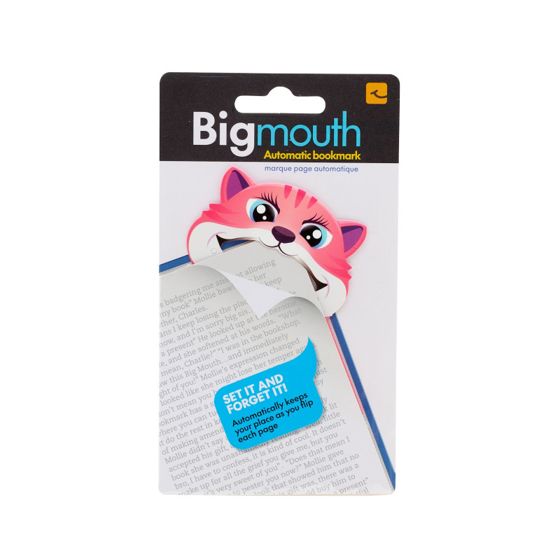 Bigmouth Bookmark - Kitty (set van 10)