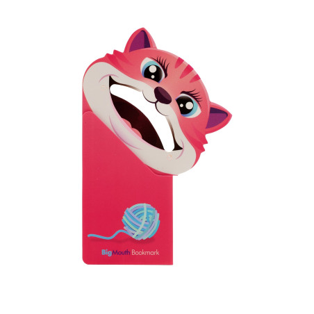 Bigmouth Bookmark - Kitty