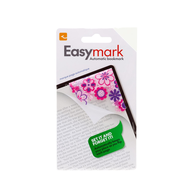 Easymark Bookmark - Pink Flower (set van 10)