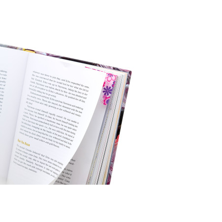 Easymark Bookmark - Pink Flower