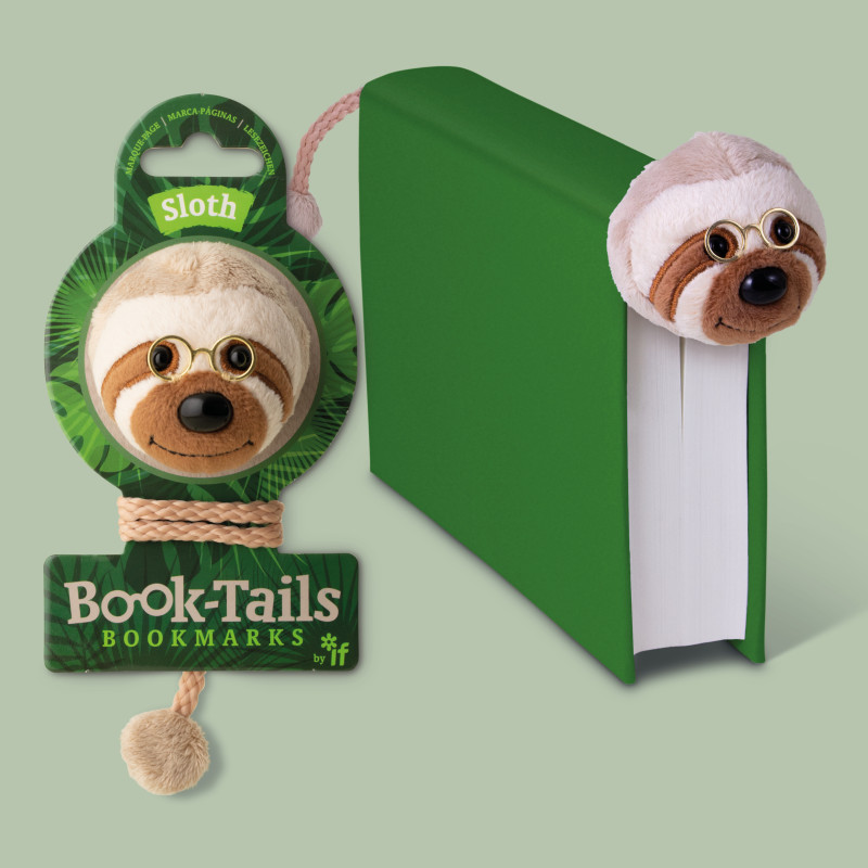 Book-Tails Bookmarks - Sloth (set van 6)