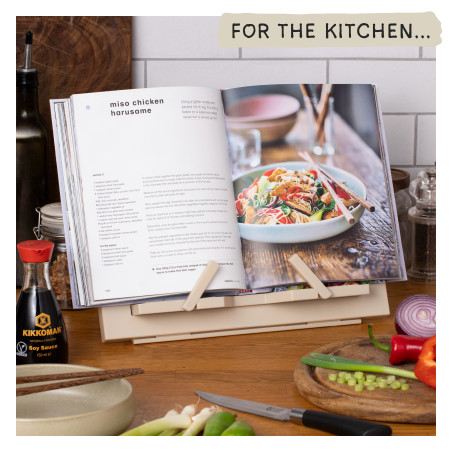 The Brilliant Reading Rest - Linen Cream