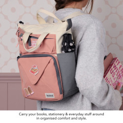 Bookaroo Book (Ruck) Sack - Blush