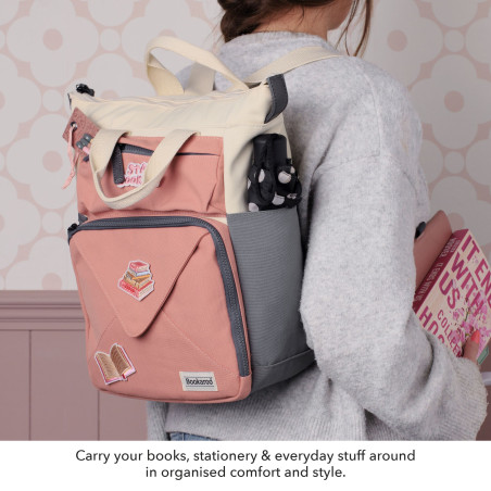 Bookaroo Book (Ruck) Sack - Blush