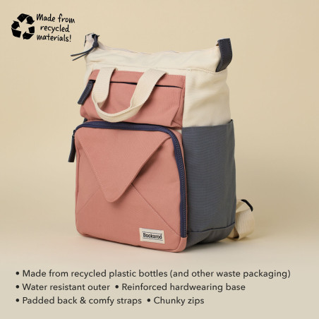 Bookaroo Book (Ruck) Sack - Blush
